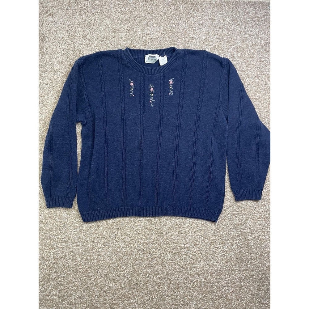 Vintage Northern Reflections Women's Sz‎ XLCardigan Sweater
